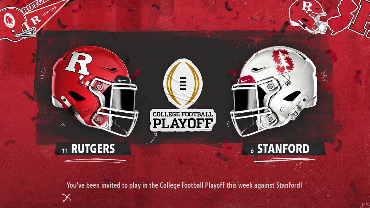 coachleggettRU's tweet photo. CFP First Round @ Stanford and @DaColdestCube! RU READY!? #CHOP 🪓 https://t.co/TjlHSdLYkK