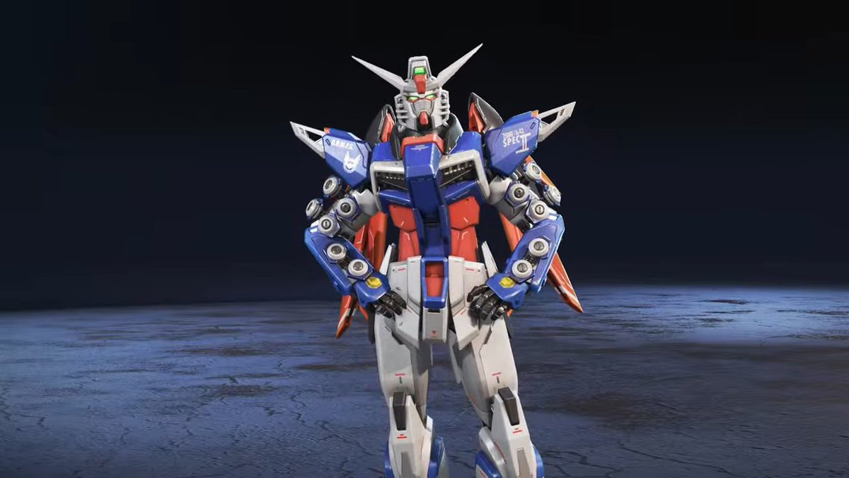 HYPERMYSTx's tweet photo. GUNDAM X APEX MIRAGE SKIN 👀‼ https://t.co/JQaHWX2oHp