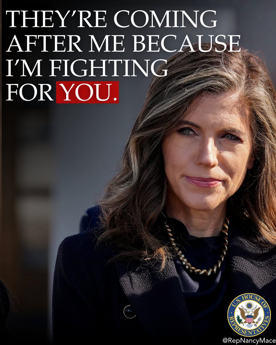 They’re coming after me because I’m fighting for you.

HOLD THE LINE.