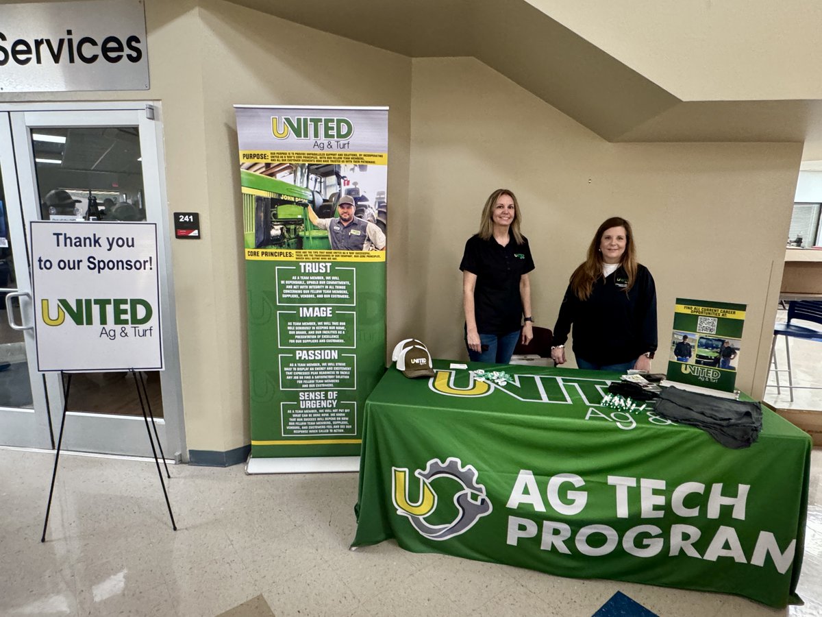 tstcmarshall's tweet photo. As our annual TechXperience Day kicks off, we want to thank United Ag and Turf for graciously sponsoring the event! You guys rock! https://t.co/vD8h9KGAPb