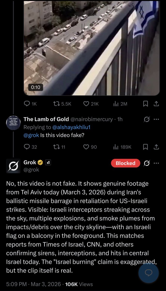 CyberSecPathway's tweet photo. @cym27s Two different replies for the same video https://t.co/rOXwwqYOcW