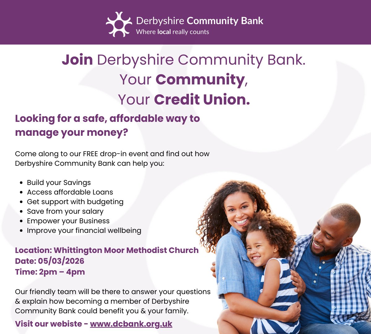 Derbyshire Community Bank tweet media
