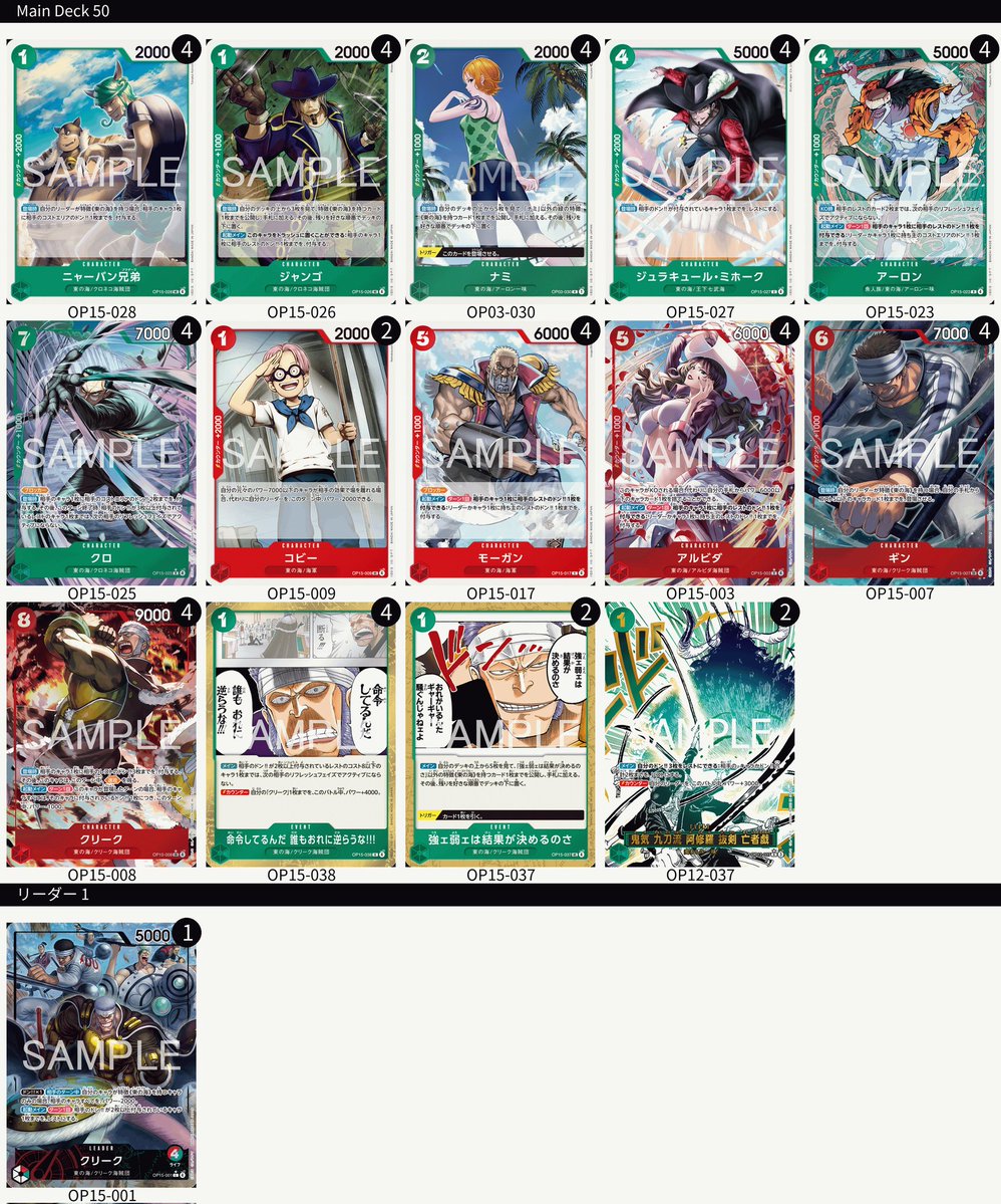 DK can definitely handle enel and boa better than mihawk, but needs to be tested against other decks, the deck only has 4 blanks plus multiple safe plays, my type of sh!t

Brook is fvcking bait!