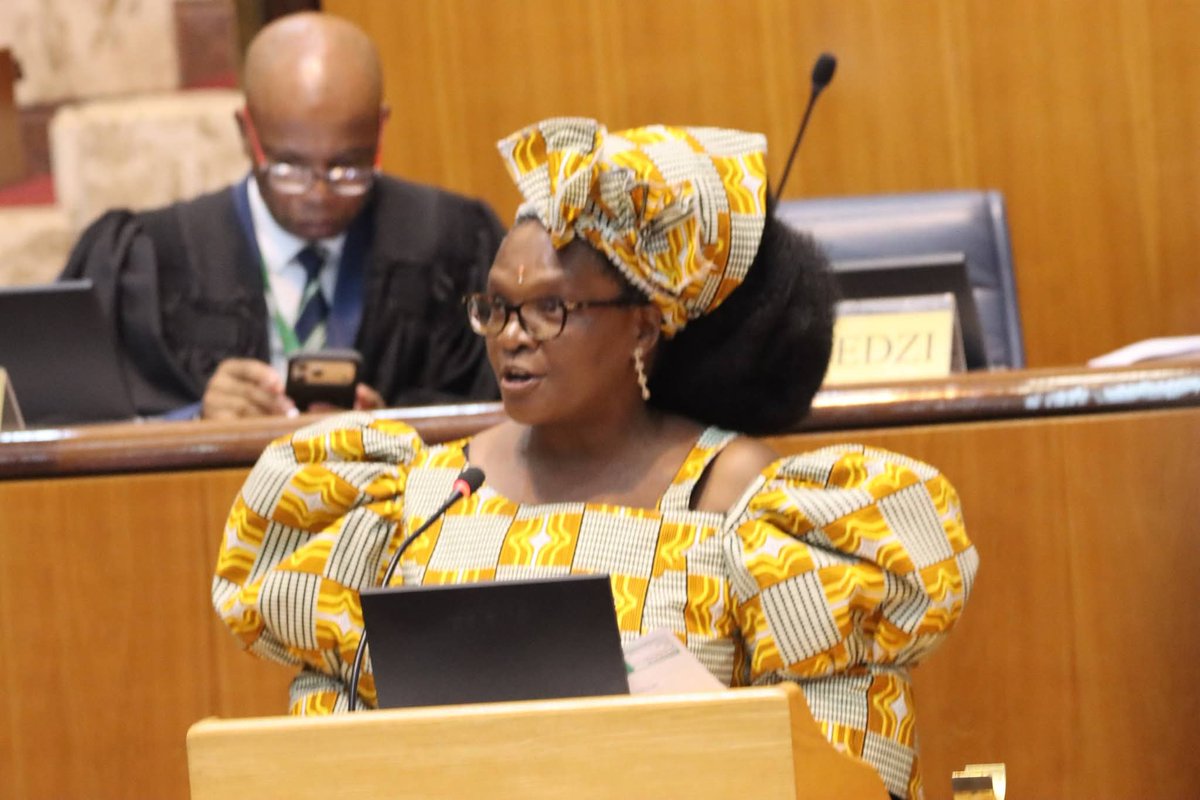 NWPGOV's tweet image. North West Provincial Legislature Sitting earlier today with its members debating the 2026 State of the Province Address as delivery last week on Thursday by Premier Lazarus Kagiso Mokgosi. #NWPG #NWPL #NWSOPA2026 #BuildingAProvinceThatWorksForAll