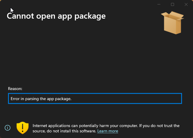 Forfiet21's tweet photo. @elgato this is what shows up when trying to install the new wavelink 3.0 software when i go to click install. https://t.co/K1pFFlagh4