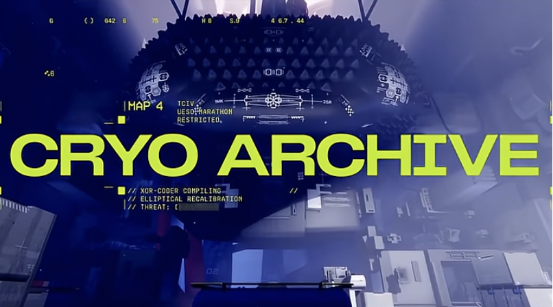 TauCetiGG's tweet photo. ‼️NEW: UNLOCKING THE "CRYO ARCHIVE" ENDGAME MAP IN MARATHON👀

"Once the community unlocks the way into orbit, the fourth zone, Cryo Archive, will become available. 

"Prepare your mind and shell to take on this end-game zone on the Marathon ship, where you’ll solve security puzzles, unseal frozen vaults, and come face-to-face with an entity even the UESC fears."