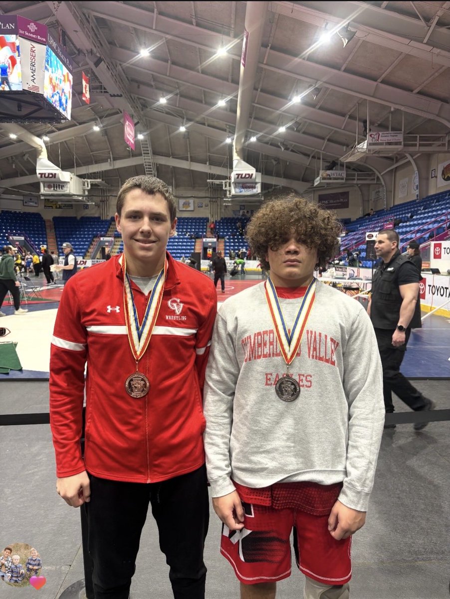 CVSDeagles's tweet photo. Congratulations to Logan Radabaugh for finishing third and Matej Belicic who finished 2nd at PJW MS States! #CVProud https://t.co/xNT6aeP1jN