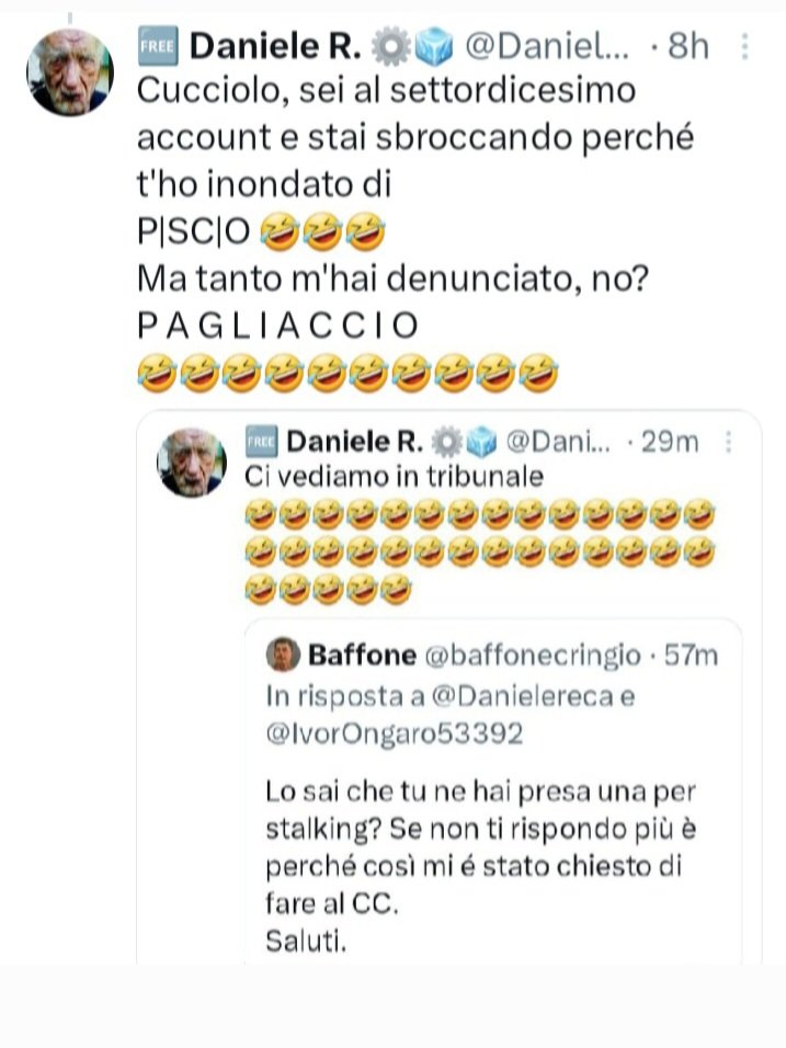 Unoperghermirli's tweet image. Quando faceva "baffone" lo faceva davvero, cambiava tre volte al giorno sperando di scappare. Che #fallito.