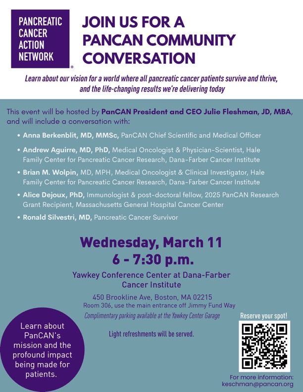 PanCAN Boston tweet media