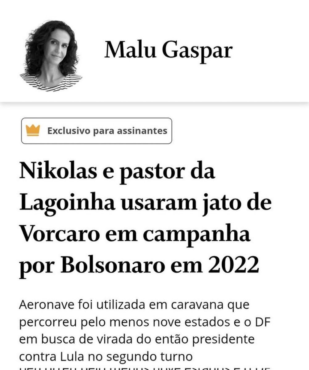 Pensei que a Malu era lavajatista bolsonarista golpista de extrema direita nossa o que está acontecendo