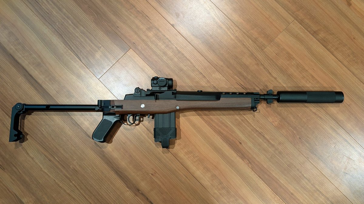 kiyosubro's tweet photo. Mini14 こんな感じになりました。
内部はゆっくりやる予定です。 https://t.co/jnzNkcPHIm