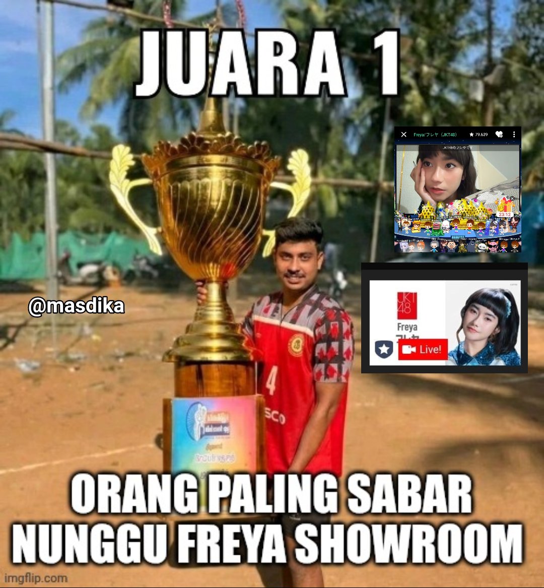 Pencapaian ditahun 2026 😎🙏🏻
<a href="/FreyanationID/">FREYANATION</a>  <a href="/Freya_JKT48/">Freya Jayawardana</a>