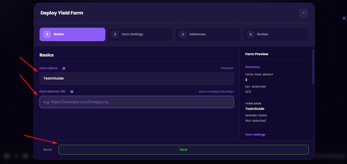 comeairdrop's tweet image. 11/ OP NET Testnet Guide Part 2 (@opnetbtc )
- Deploy a Yield Token (first step)
- Deploy a Yield Farm (second step)

#tesnet #opnet