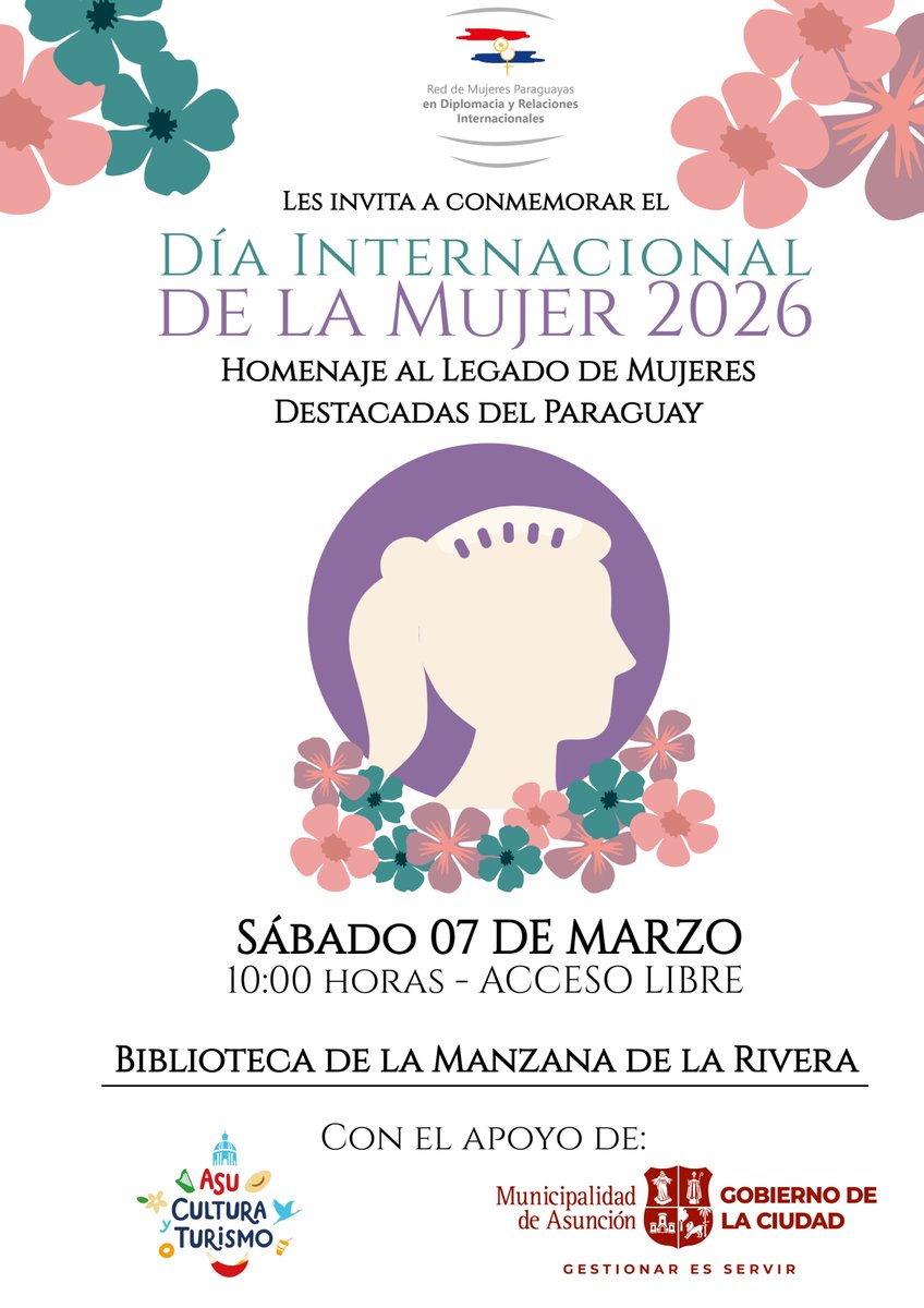 Red de Mujeres Py Diplomacia y Rel. Intern. tweet media