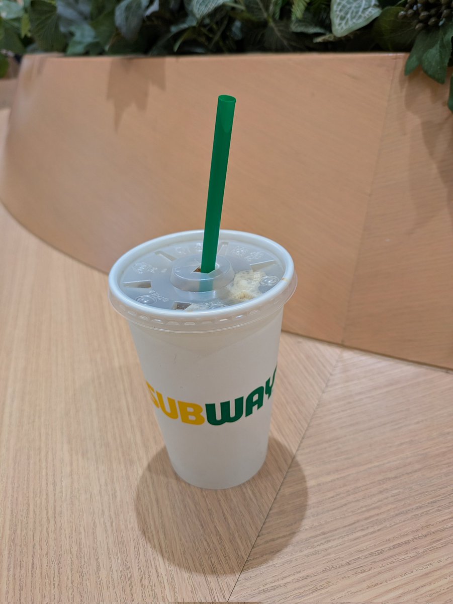 久しぶりのサブウェイ。
ピクルス美味しい。