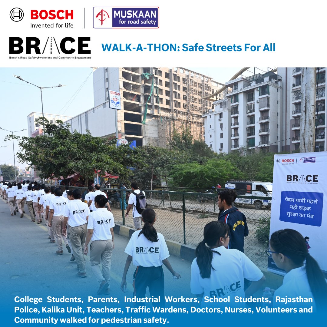 MUSKAAN: foundation for road safety tweet media