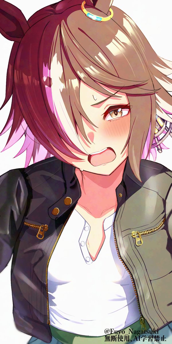 「もっもう逃げられねえぞ…相棒」
#ウマ娘