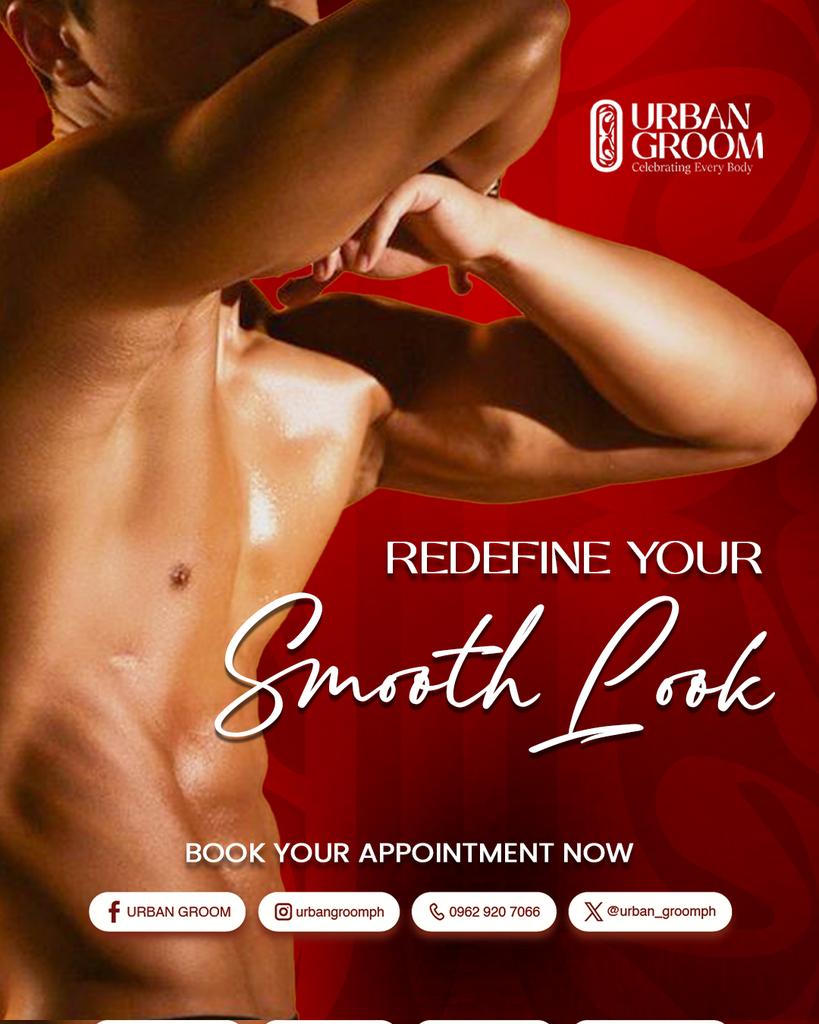 urban_groomph's tweet image. At Urban Groom, waxing doesn’t just give you irresistibly smooth skin that feels silky to the touch — it gives you a powerful boost of confidence that shines from within. 

#menswaxing #urbangroom #metromanila #selfcare #mensgrooming