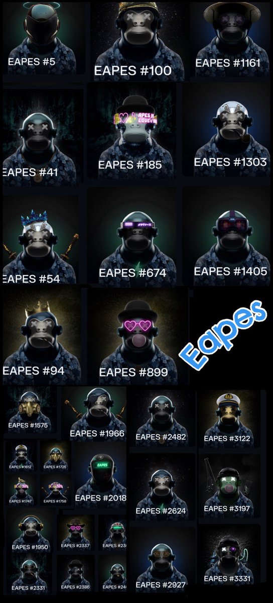 cryptocrew2023's tweet photo. We don’t have, and we don’t need … influencers!!! Our community is stronger and work together to build one eape at a time.   WE ARE THE INFLUENCERS! This is NOT like the rest… we are proving it!  Community WINS @EAPESCLUB #eape https://t.co/pxr4uXUprA