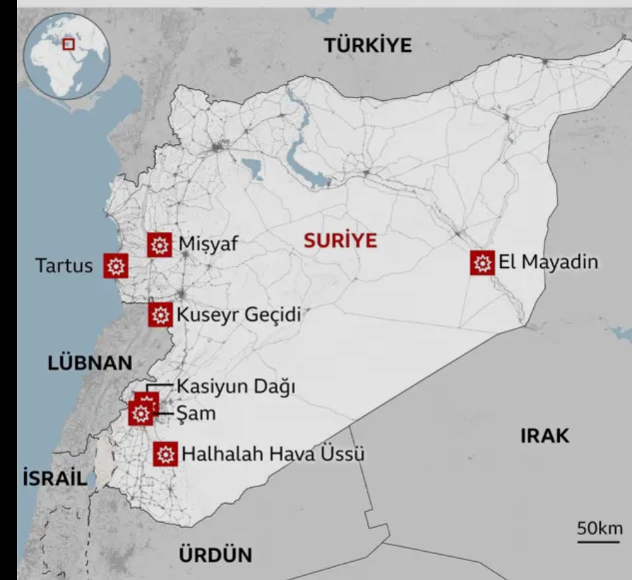 anti1346723's tweet photo. Haritaya bakın,İran görünmüyor. Çünkü İsrailden çok uzakta. İsrailin dibinde en büyük ülke kim? Suriye.

Esad’ın düşmesi içim kim uğraştı, Erdoğan ve Fidan. Yani İsrail’in güvenliğini kim sağlıyormuş:)

Yok başımızda iyiki Erdoğan varmış falan geçin o işleri. https://t.co/bpOnkRLZSD