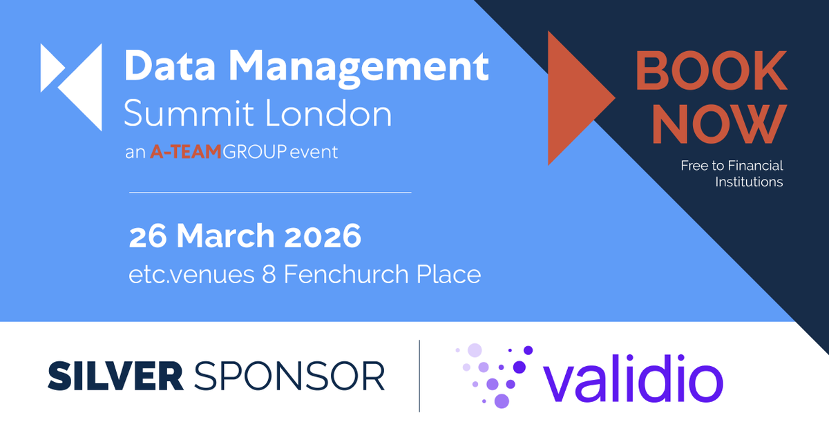 ATeamInsight's tweet image. We're pleased to welcome @Validio_Data as Silver Sponsor of Data Management Summit London, on 26 March!

Register now for #DMSLondon: bit.ly/3MGF6rf

#DataManagement #Data #KPIs #AI