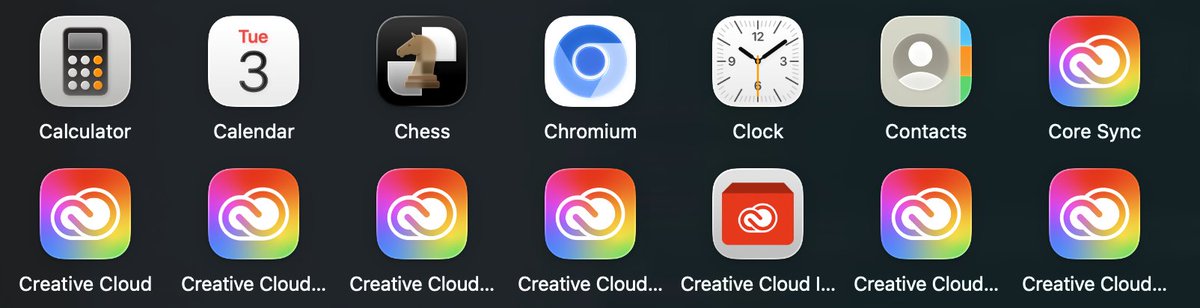 #adobe is #bloat 🤡🤡🤡🤮🤮🤮🤢🤢🤢
