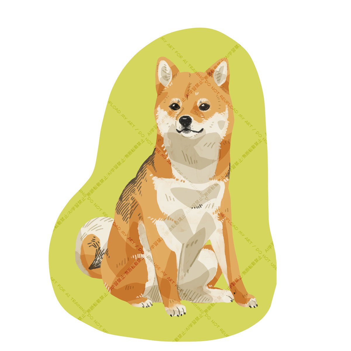 ペット似顔絵】 送っていただいた写真を見て可愛さのあまり喜びの奇声