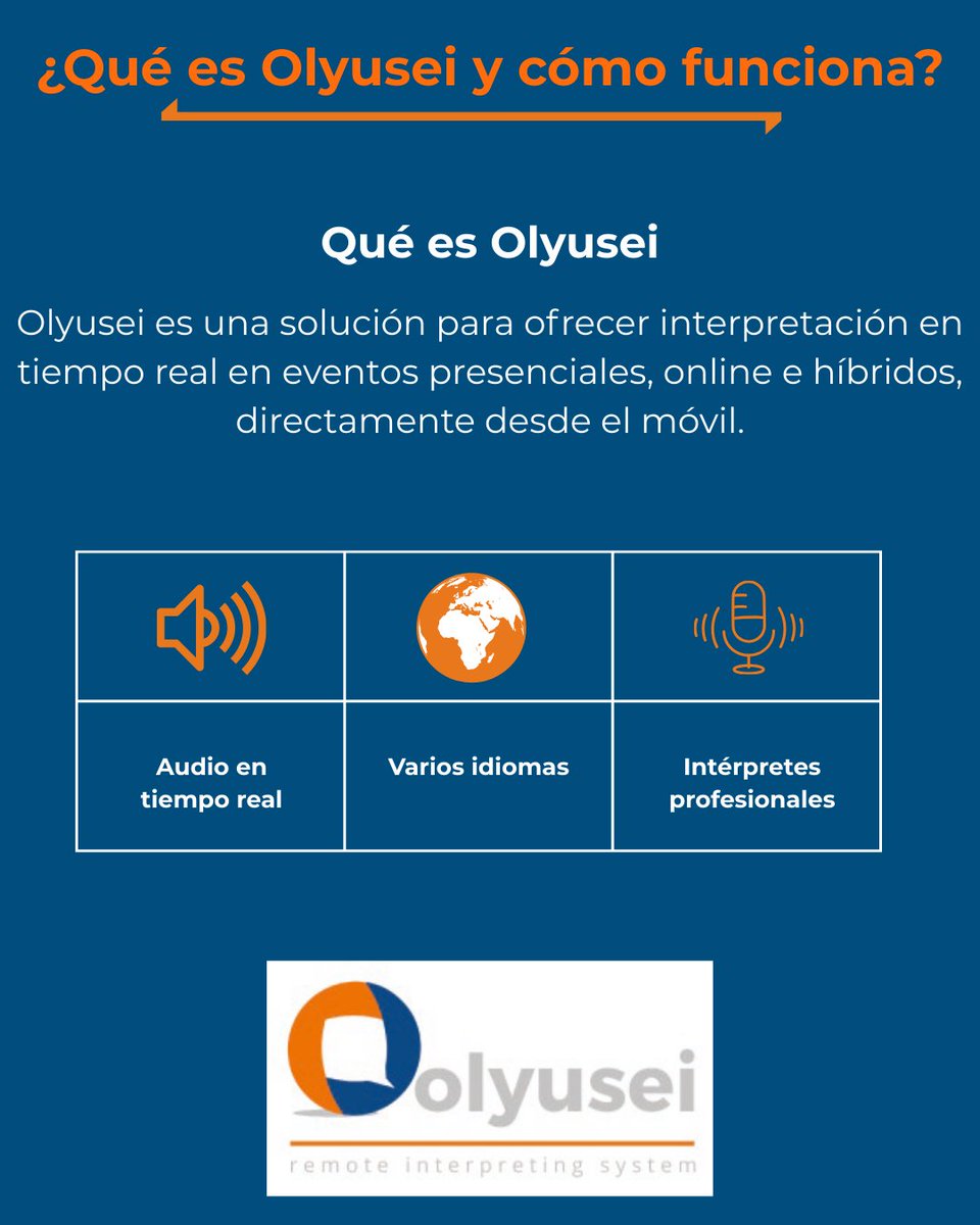 tridiom's tweet photo. ¿Aún no conoces nuestra marca para interpretación simultánea?
Te lo contamos en 4 imágenes 😊

#Olyusei #InterpretaciónSimultánea #EventosHíbridos #EventosVirtuales #Traducción #Intérpretes #EventTech #TecnologíaParaEventos #StreamingProfesional #Congresos #Meetings https://t.co/jufX67YCN5