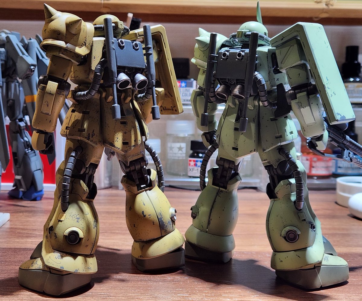 閣下！ブースター装着完了しました
(*｀･ω･)ゞ

#我々の意地を見よ
#機動戦士ガンダム0083