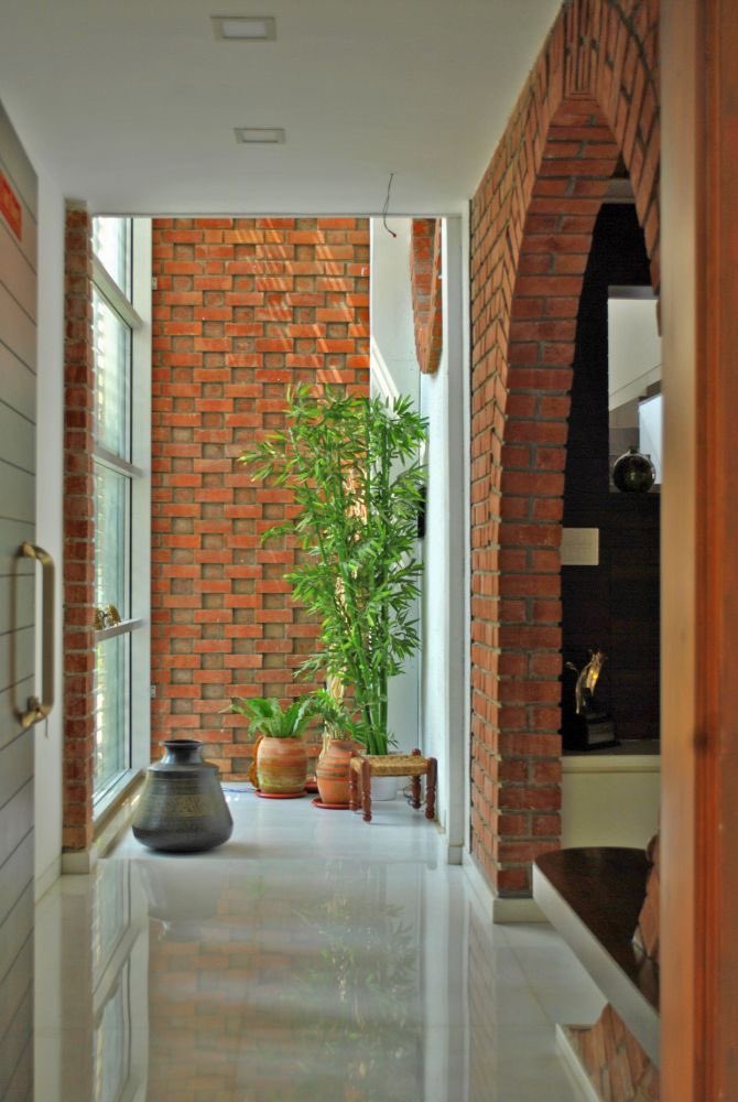 shavnyuy's tweet photo. Brick interiors don’t need extravagant finishes… the material speaks for itself. The texture, the warmth, the rawness. That’s the design. https://t.co/IMPD2VHY2q