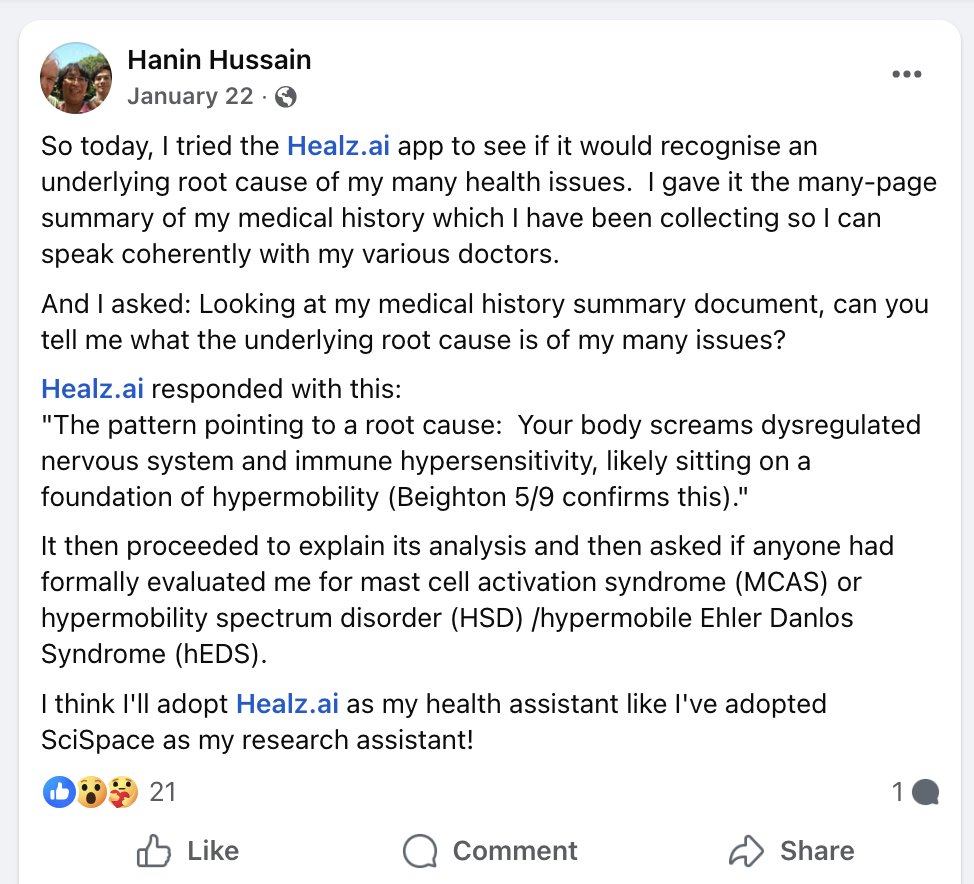 askhealz's tweet photo. Private health AI for cracking long standing cases and misdiagnosis prevention https://t.co/gkF3P6lvVO