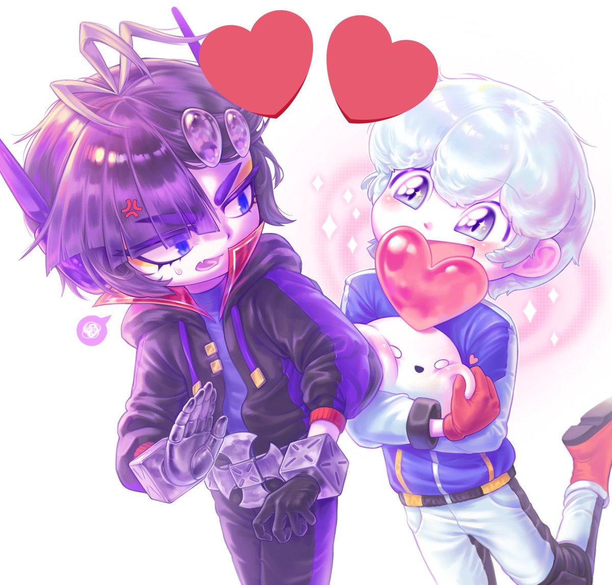 블루안경 클론 tweet media