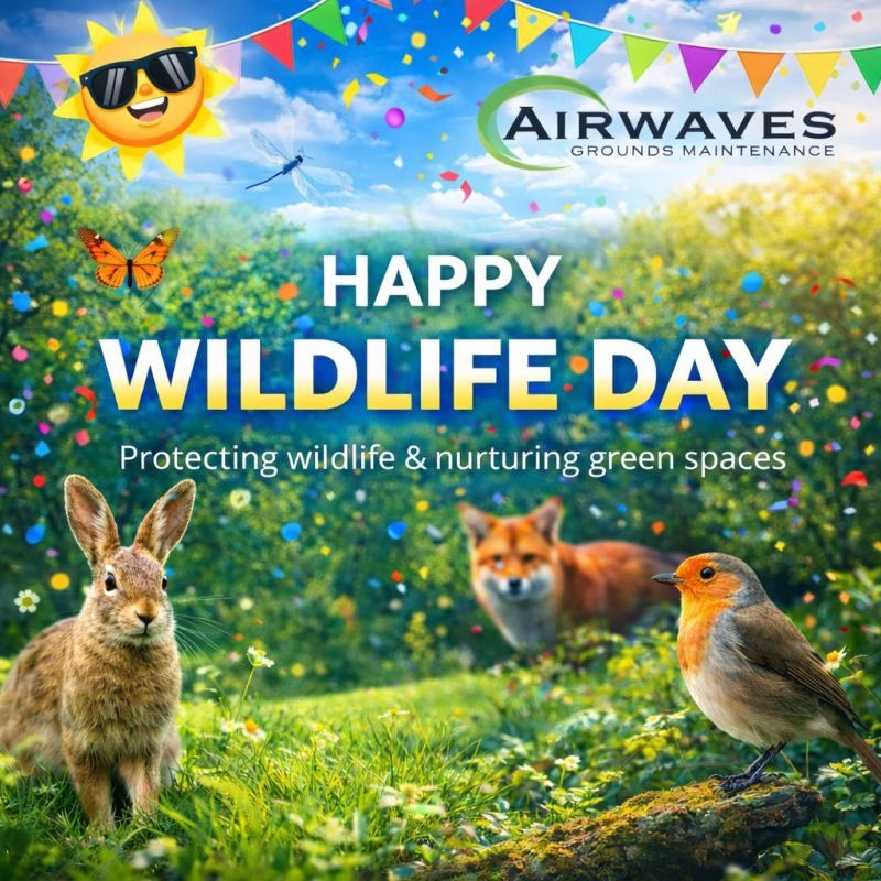 Happy Wildlife Day! 🐰🦊🐦🦋

Today we celebrate the beauty of nature and the incredible wildlife that shares our green spaces. 🌿☀️

Let’s all do our part to keep our outdoor spaces vibrant, healthy, and full of life. 💚

#WorldWildlifeDay #WildlifeDay #ProtectWildlife