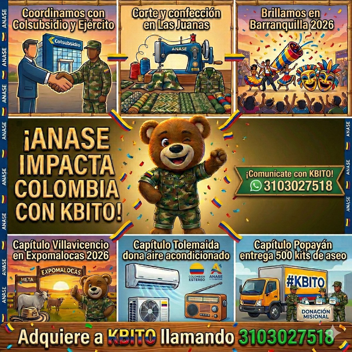 Asociación Nacional Acción Social Ejército tweet media