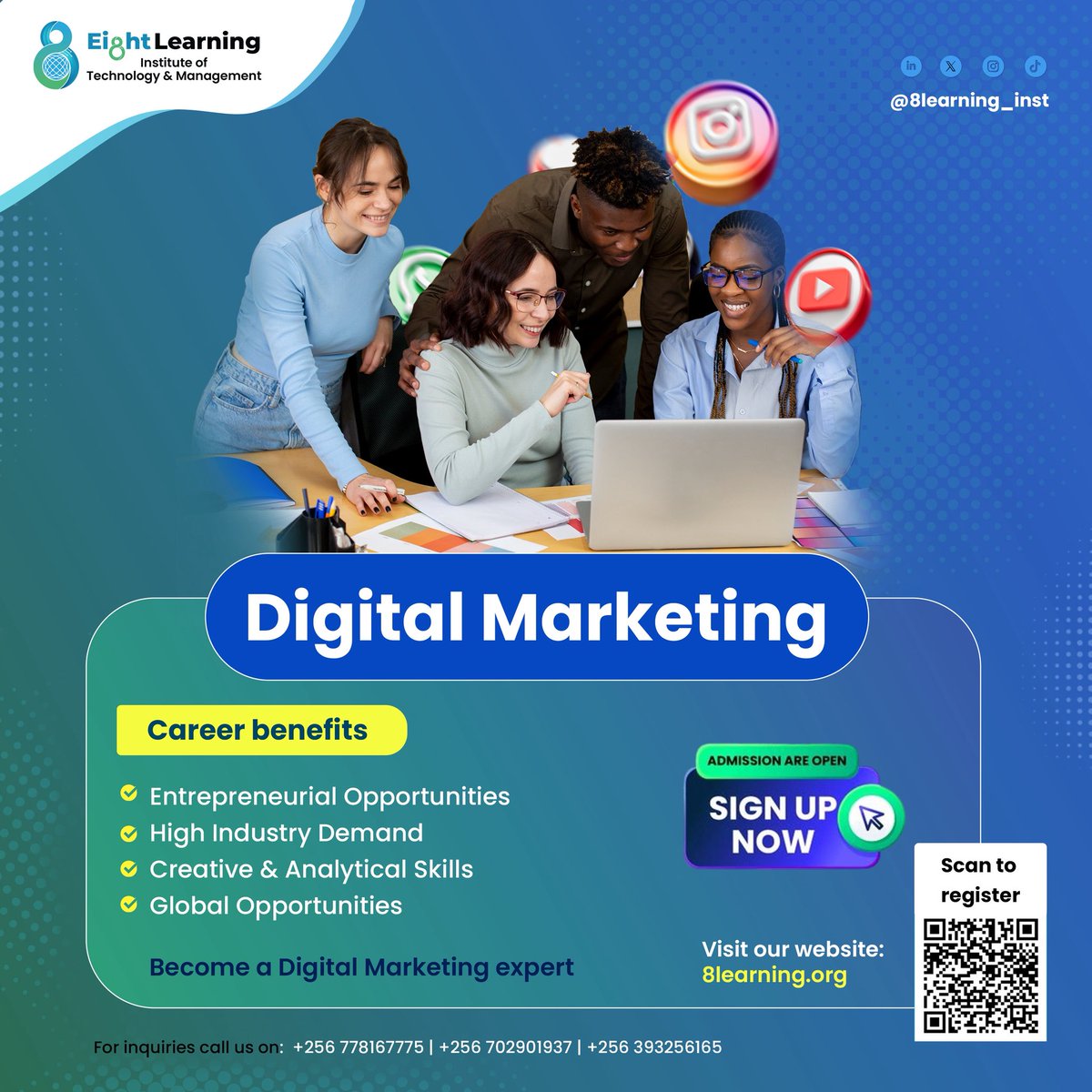 Eight Learning Institute of Technology & Mgt tweet media