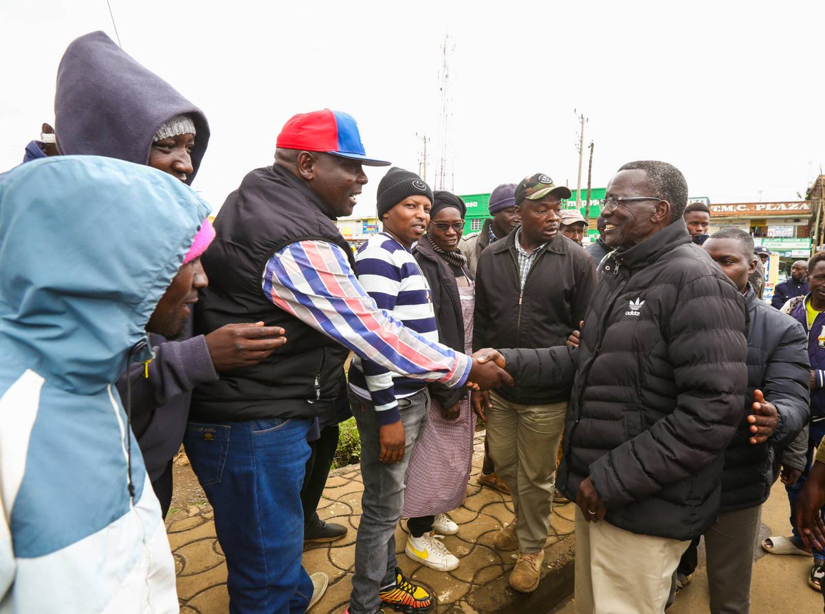 Dk MKATIBA MARAGA &amp; <a href="/UGMParty/">United Green Movement</a> takes the #UkatibaCaravan to Elbargon, Nakuru County. 

#Kumekucha
#NewTerm