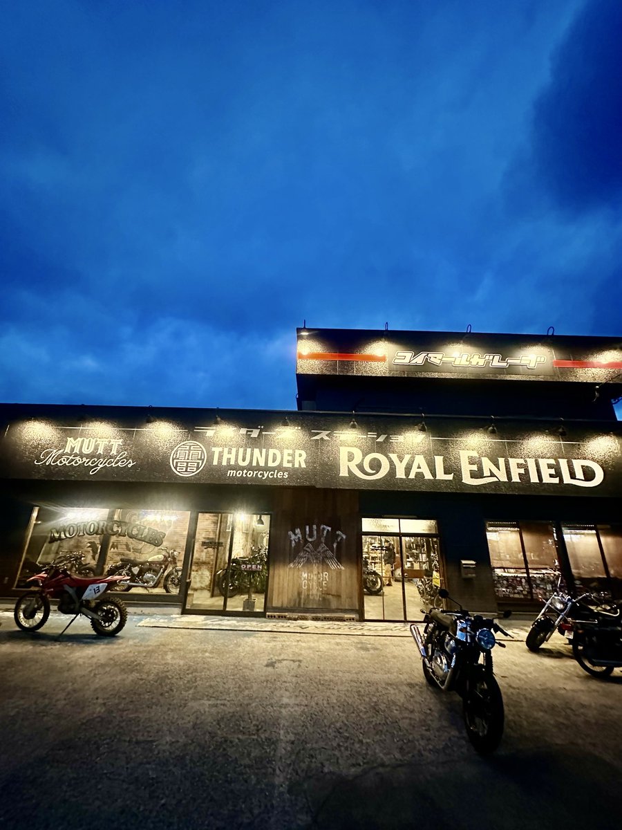 Thunder motorcycles jp tweet media