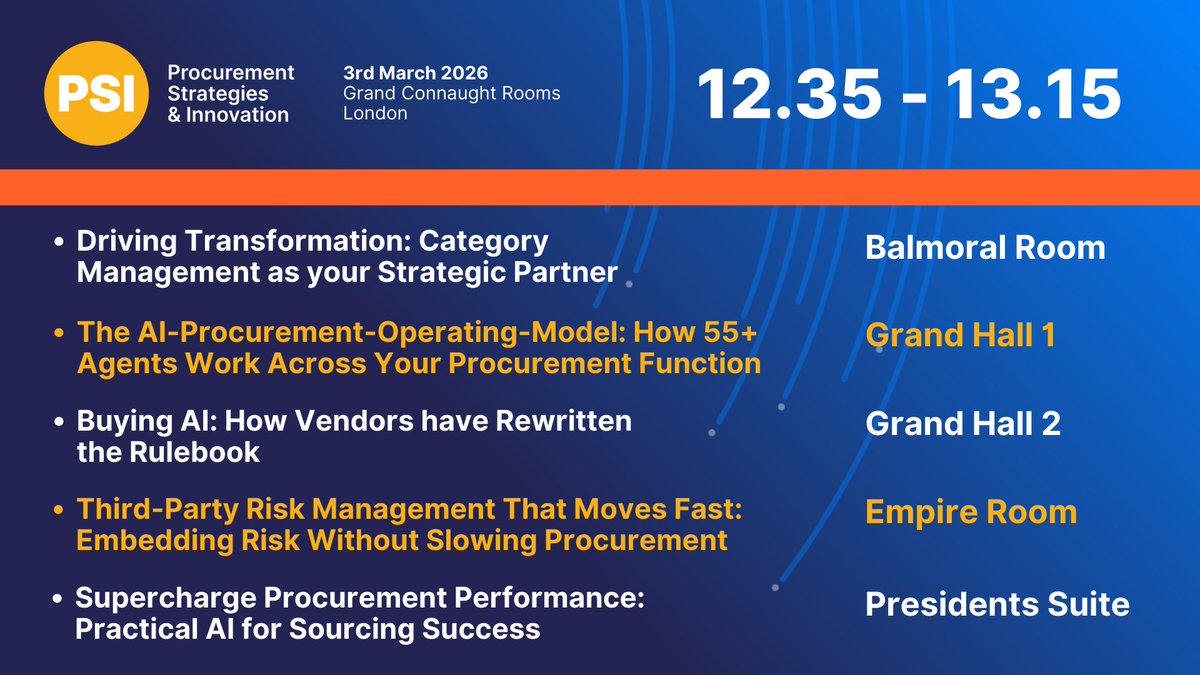 Procurement Strategies & Innovation tweet media