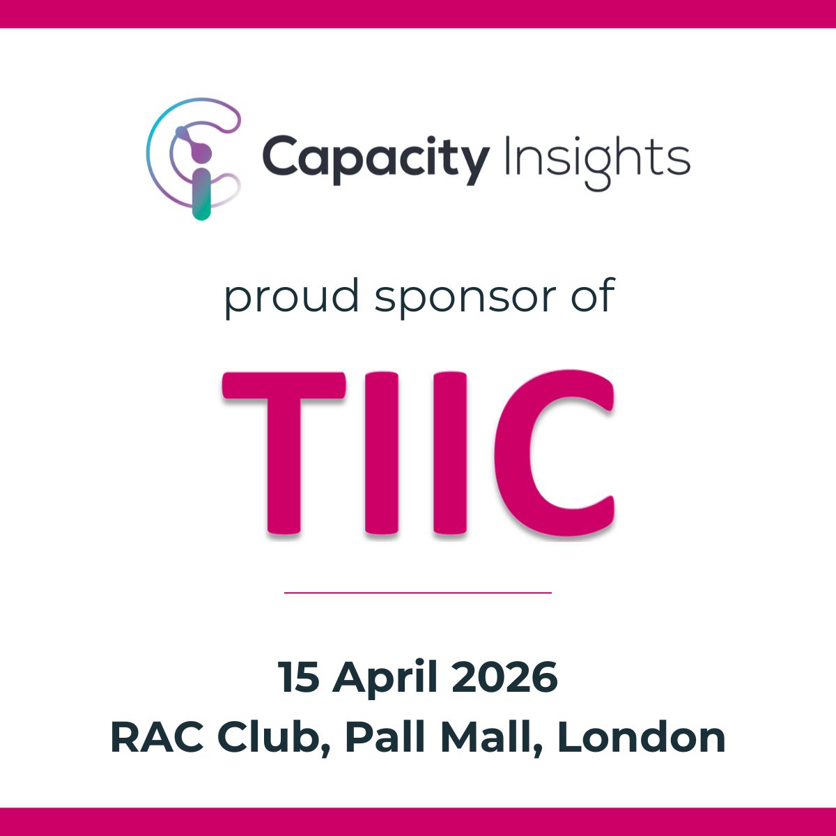 Capacity Insights tweet media