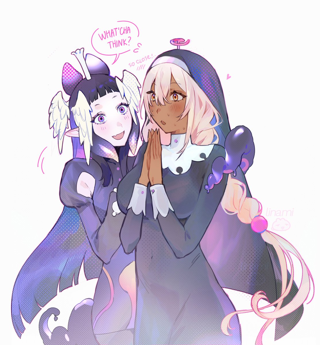 INASANATY ⸜(｡>⩊< )⸝ 💜💛
maybe just a touch of purple ink..

 #galaxillust #inART #いなート