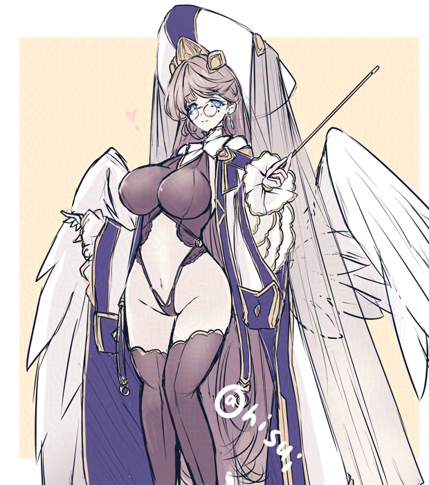 指揮天使ちゃんインナー差分 