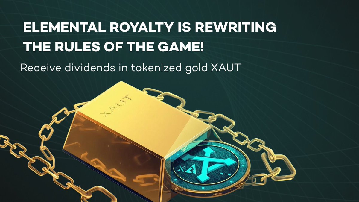 free2ex's tweet photo. 🚀 Elemental Royalty is the FIRST public company to pay dividends in tokenized gold (XAUT)! 🏔
🔄

Try XAUT on FREE2EX and stay updated with us!

#FREE2EX #Cryptocurrency #TokenizedGold #ElementalRoyalty #XAUT #Investments https://t.co/2Ud7zhMcI4