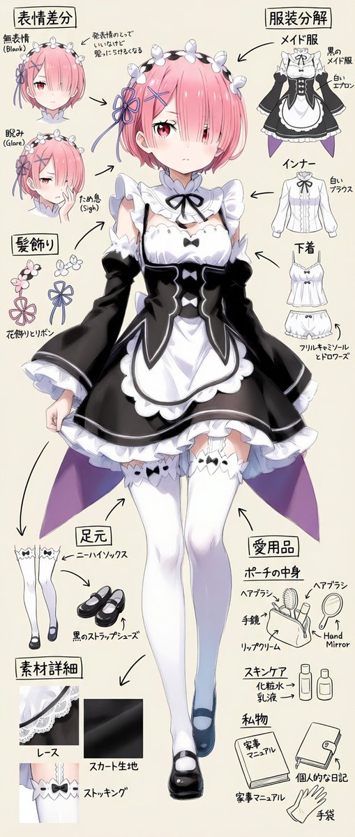 SD_syndrome3's tweet photo. #PixAI 

リゼロ レムとラムのキャラクターシート

SFW illustrations

誰でも簡単にキャラクターシートを生成できるツールです⇩
https://t.co/X1FuYFjJ4a https://t.co/zsX7DfT6VD