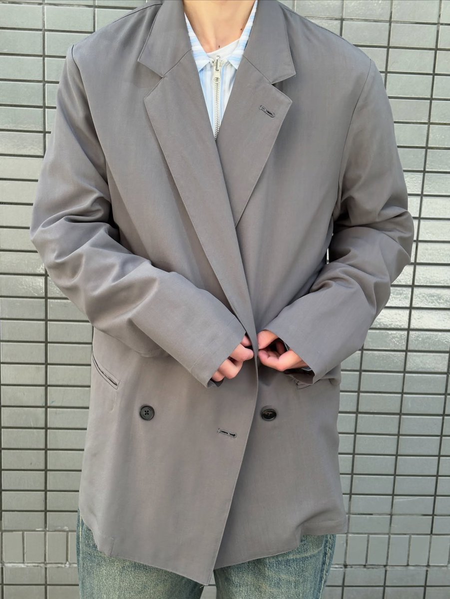 OVERSIZED DOUBLE YOKE ジャケット・アウター BREASTED COAT