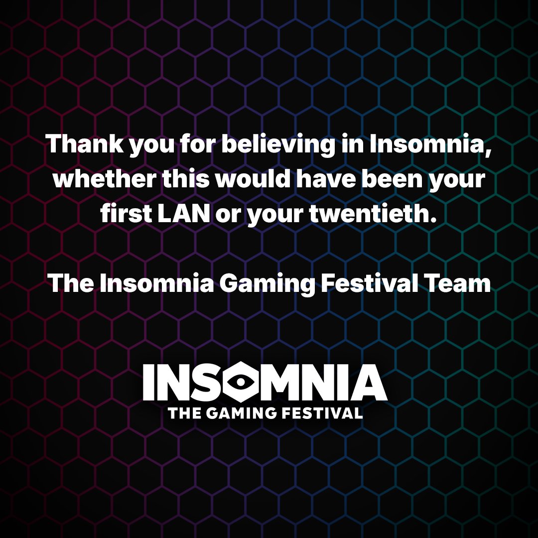 Insomnia the Gaming Festival tweet media