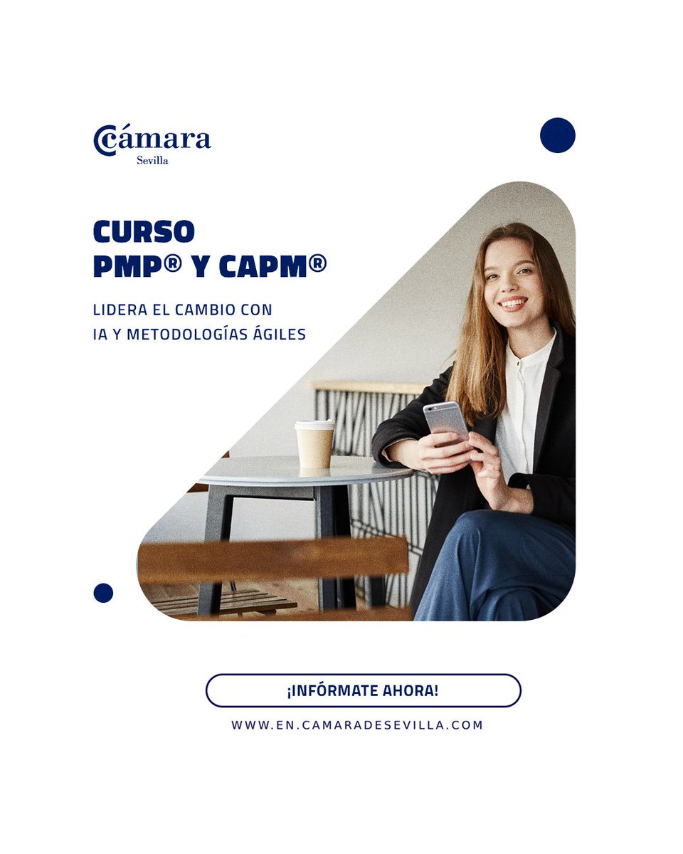 ENCamaraSevilla's tweet image. 📢 ¡Impulsa tu carrera en gestión de proyectos! 🚀 
Curso #PMP® y #CAPM® en la Cámara de Comercio de Sevilla. Presencial o videopresencial. +90% aprobados y fondos #FUNDAE disponibles. 🎓💼

👉 docs.google.com/forms/d/e/1FAI…