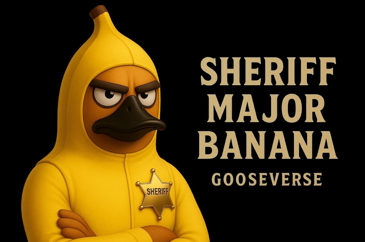 SheriffofGV's tweet photo. Alright.
Who’s been touching my city?
Also — someone owes me donuts.
🍌
#gooseverse #Web3Art
#NFTCommunity https://t.co/vOvII6pC2F