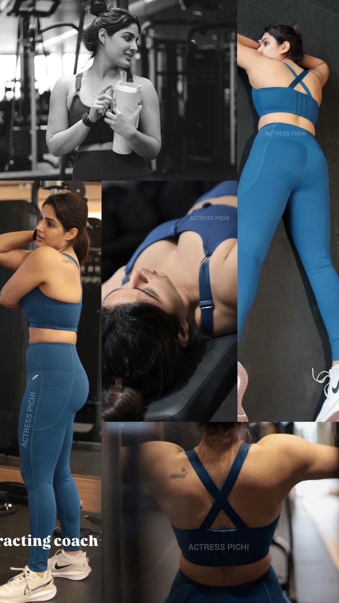 actresspichi's tweet image. Workout pics hit differently 🔥
#Samyukthamenon