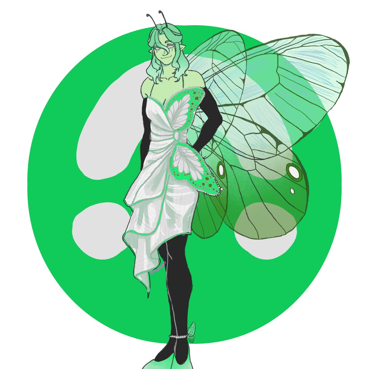 finally got to draw my butterfly boosfer hc

#boosferfanart