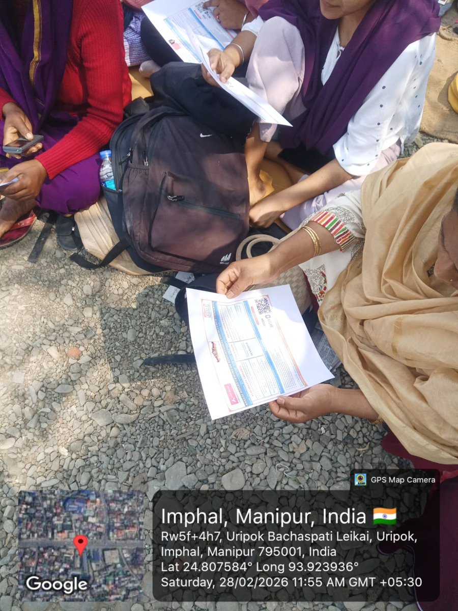 Today, Team Manipur Super 50 conducted outreach at COHSEM &amp; CBSE Exam Centres in and around Imphal, covering previously unvisited locations.

✔️ Interacted with parents/guardians about project opportunities for hardworking &amp; promising students
✔️ Shared success stories of our